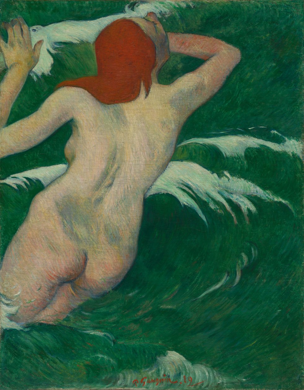 I bølgene av Paul Gauguin