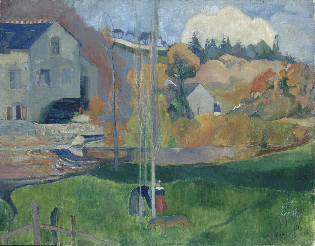 Landskap i Bretagne. David Mill, 1894 av Paul Gauguin