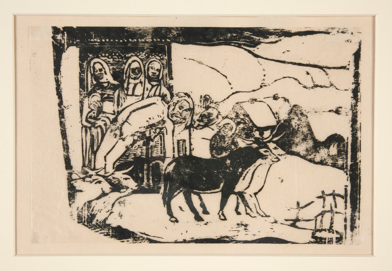 Den bretonske Golgata av Paul Gauguin