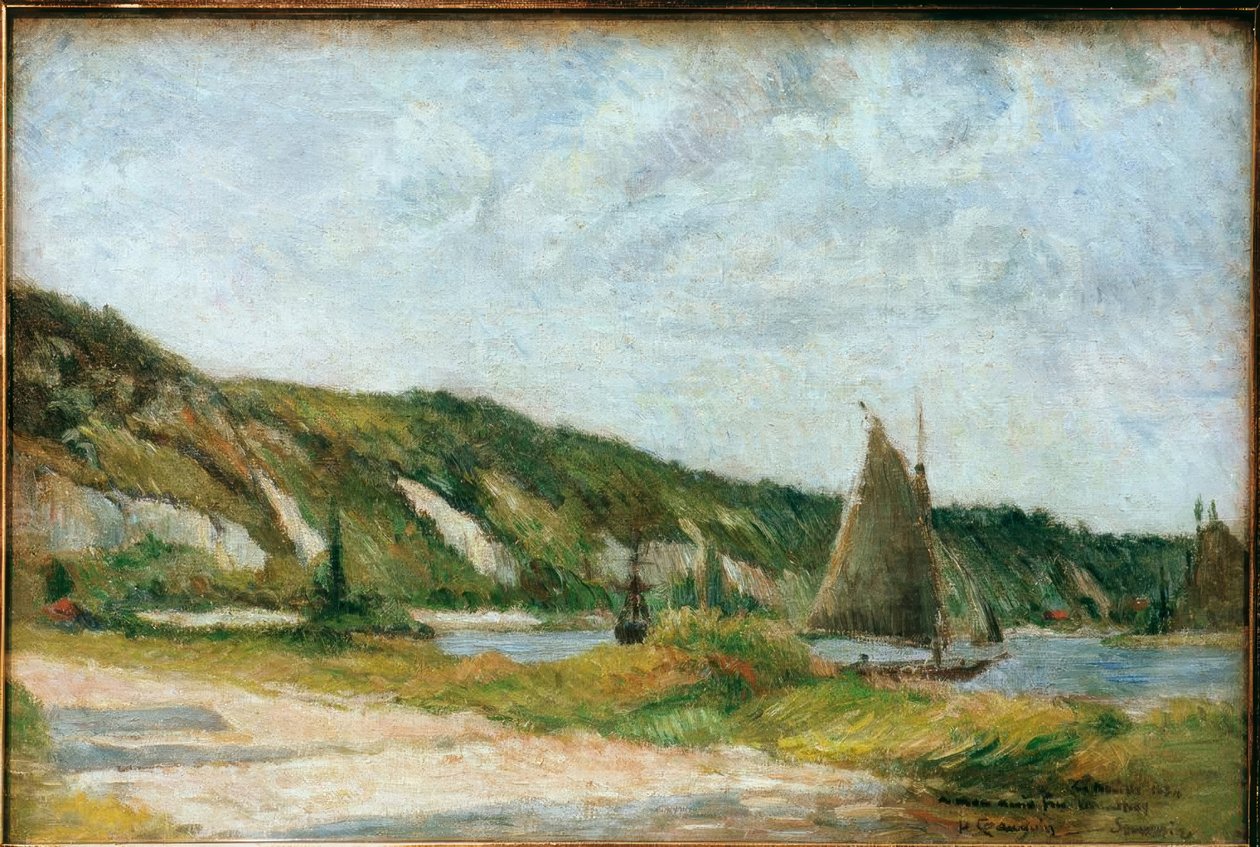 Seilbåter av Paul Gauguin