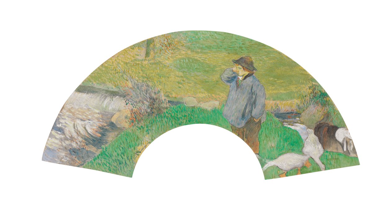 Lille bretonsk hyrde, 1888 av Paul Gauguin