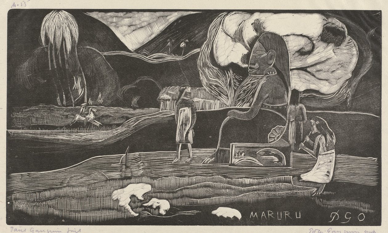 Maruru Takk, 18941895. av Paul Gauguin