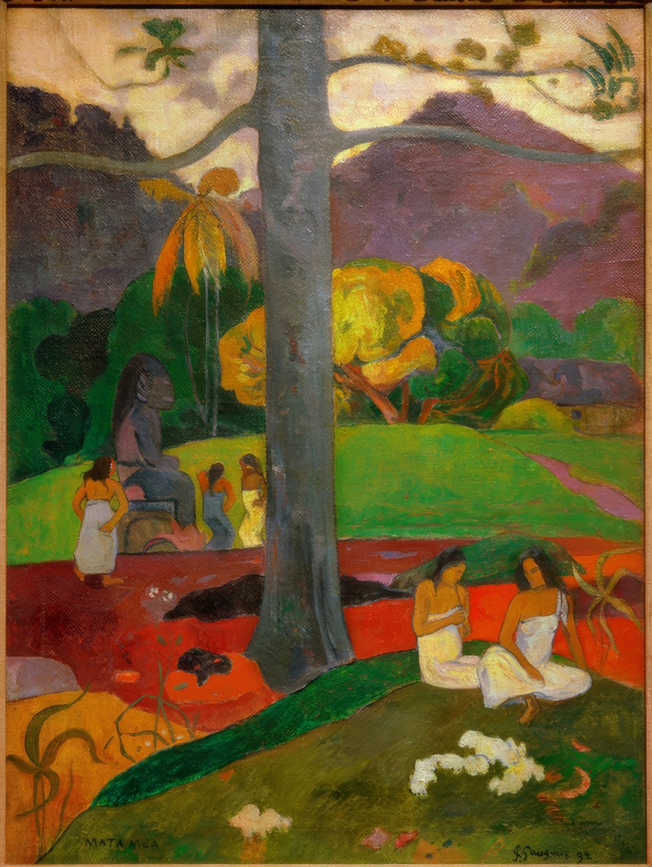 Mata Mua / Det var en gang av Paul Gauguin