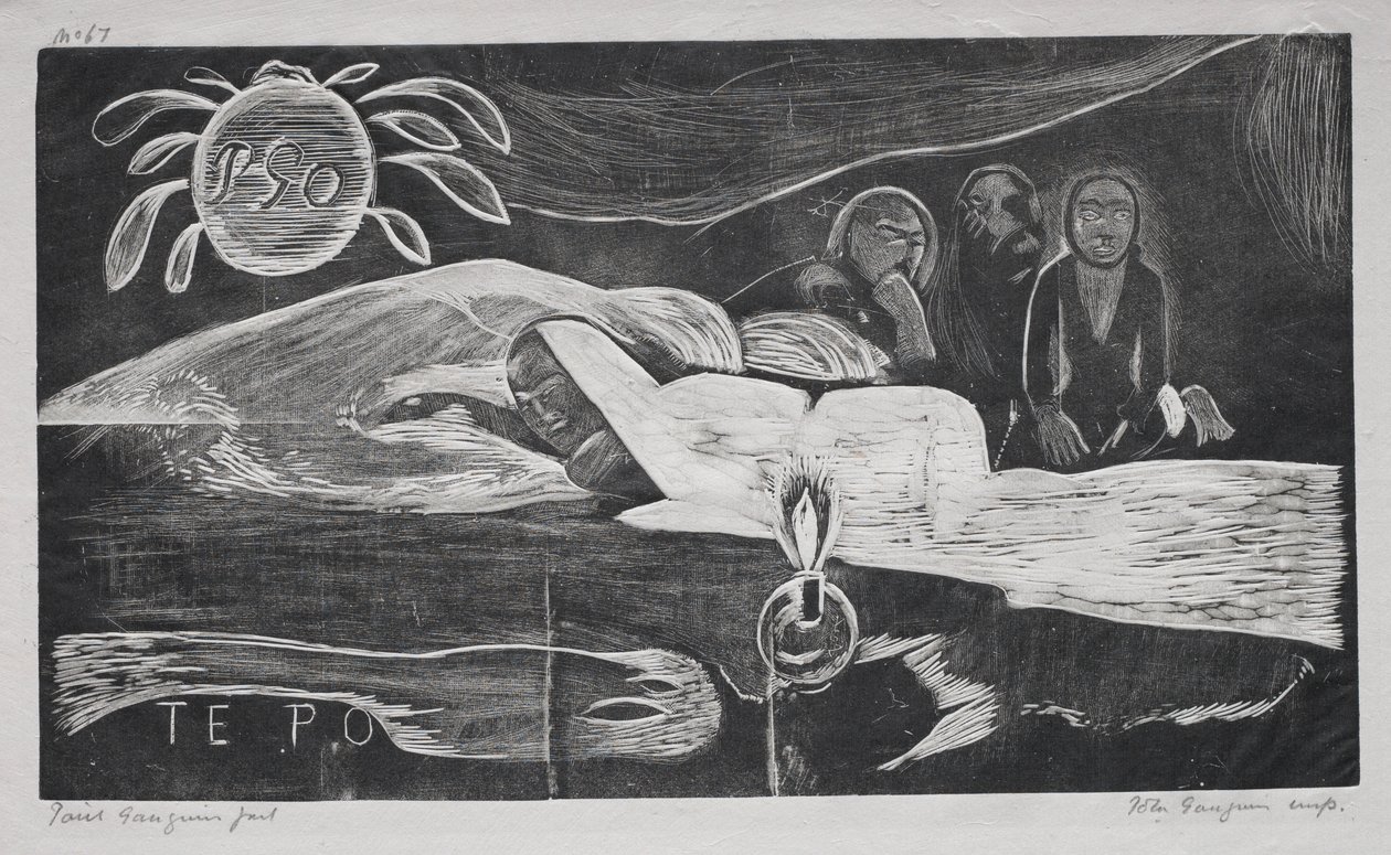Bare: Evig natt, 1893-94. av Paul Gauguin
