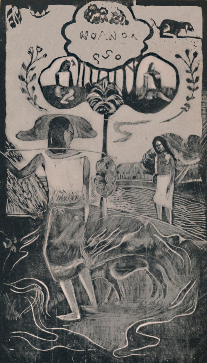 Noa Noa, ca. 1890-tallet, 1946. av Paul Gauguin