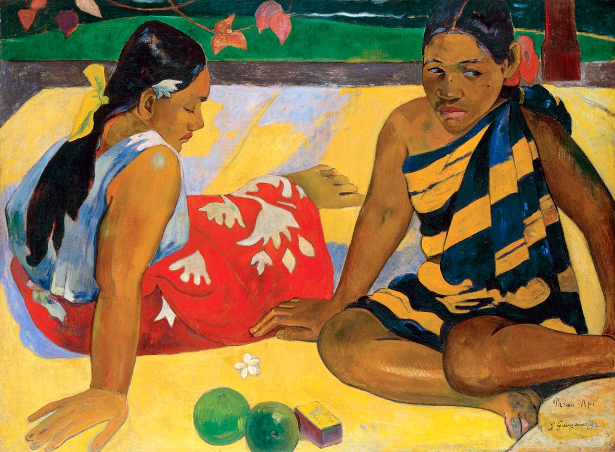 Fyrverkeri. Hva er nytt, 1892 av Paul Gauguin