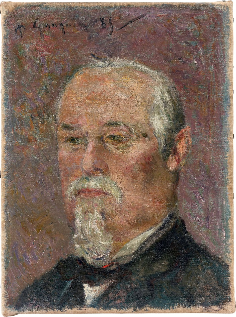 Portrett av Philibert Favre, 1885. av Paul Gauguin