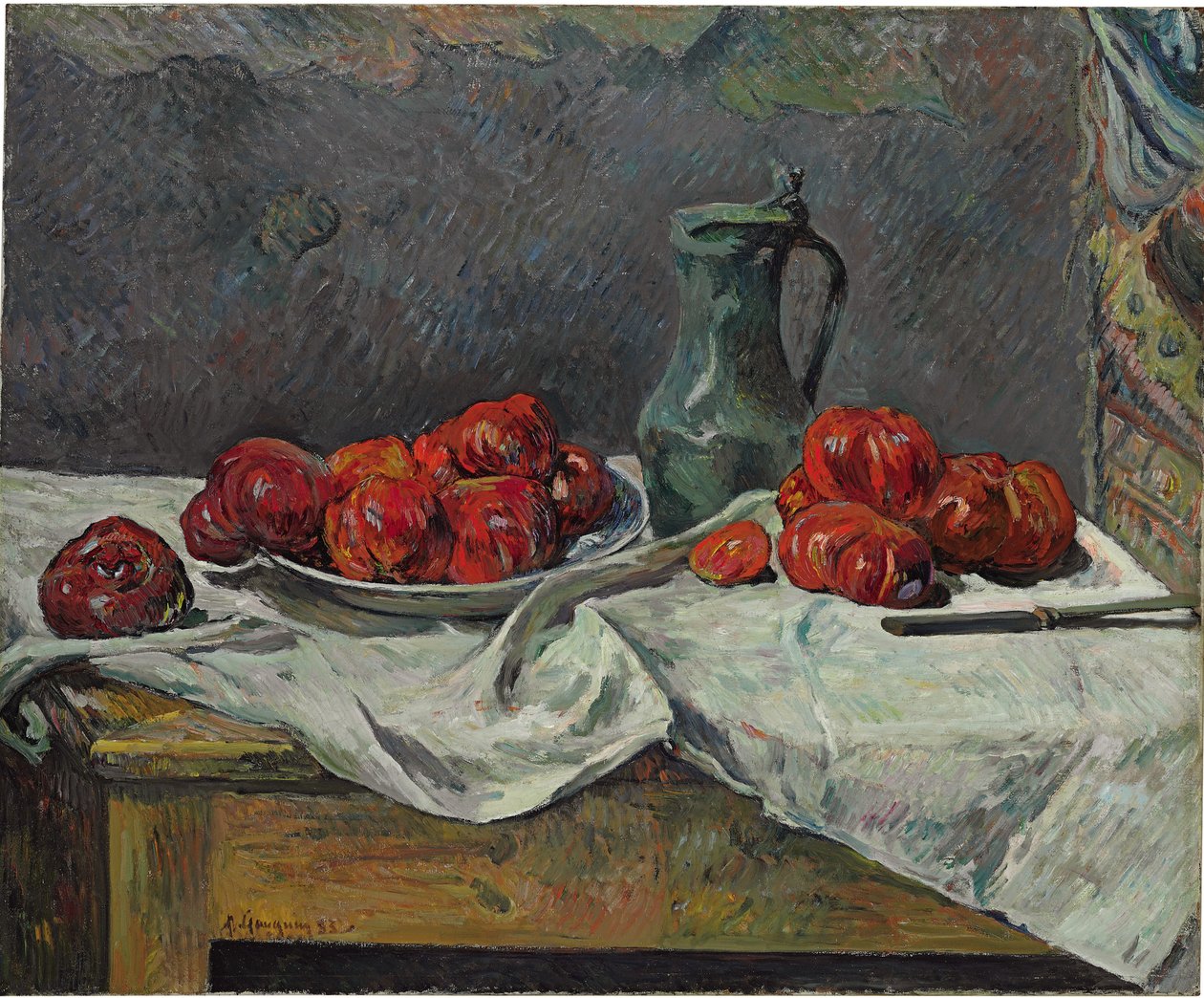Stilleben med tomater, 1883 av Paul Gauguin