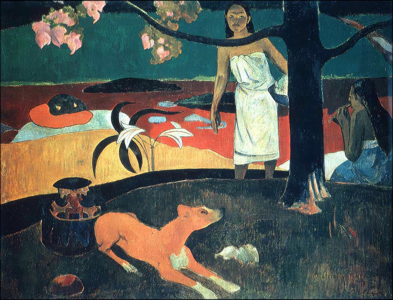 Tahiti: Tahitian Pastoral, Paul Gauguin (1893) av Paul Gauguin