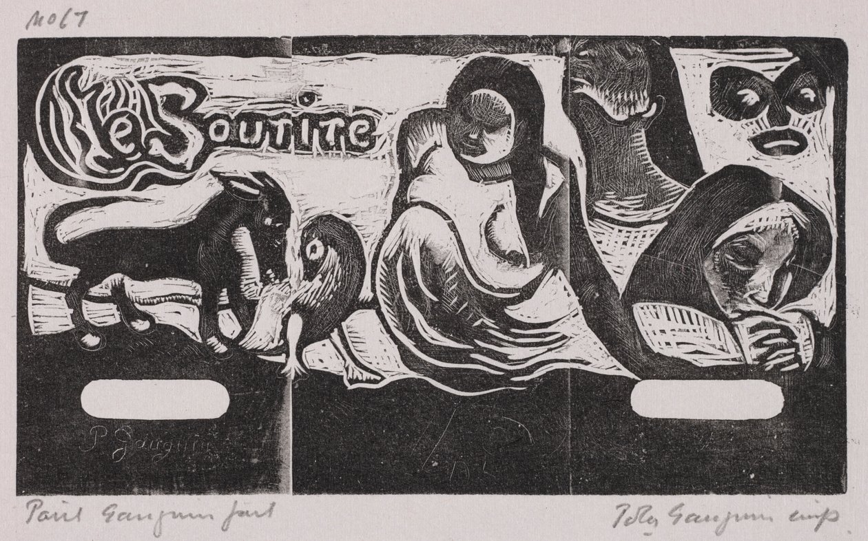 Tahitian Series: The Smile. av Paul Gauguin