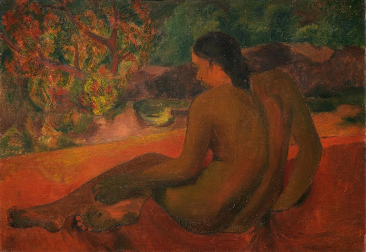 Tahitisk kvinne av Paul Gauguin