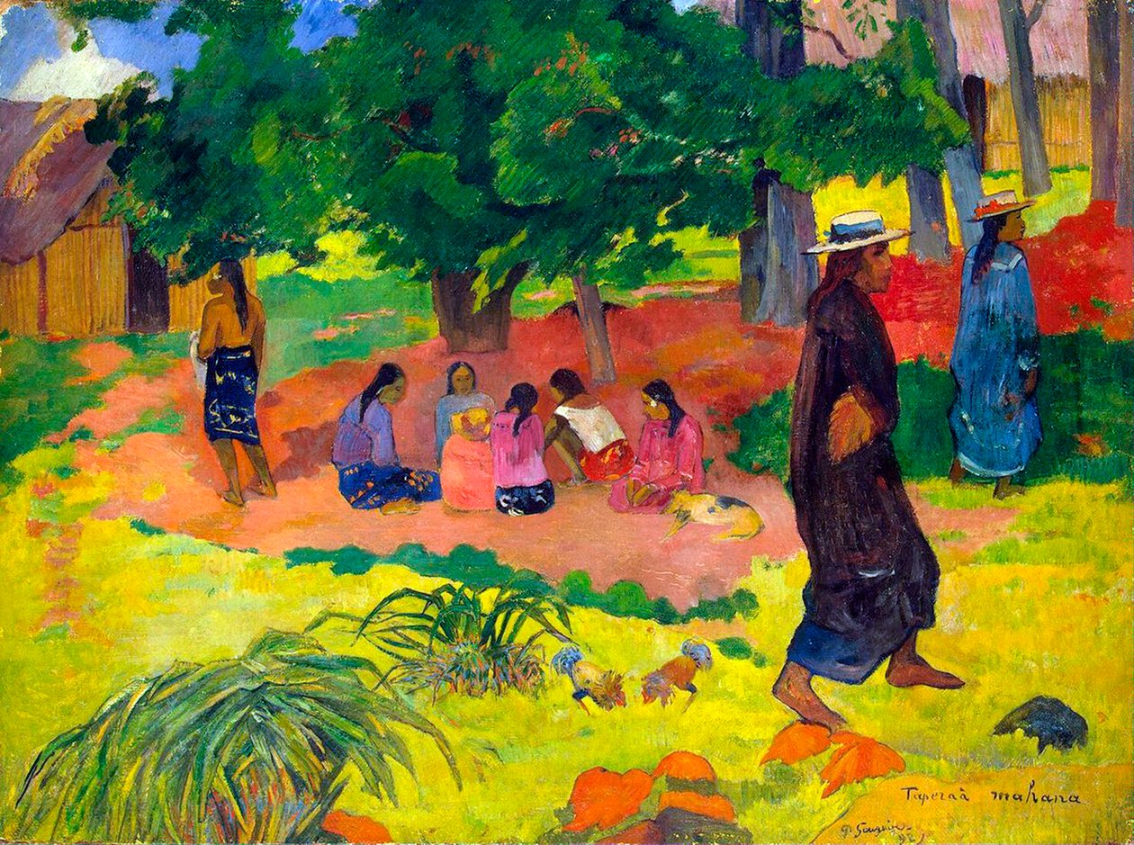 Sen ettermiddag, 1892. av Paul Gauguin