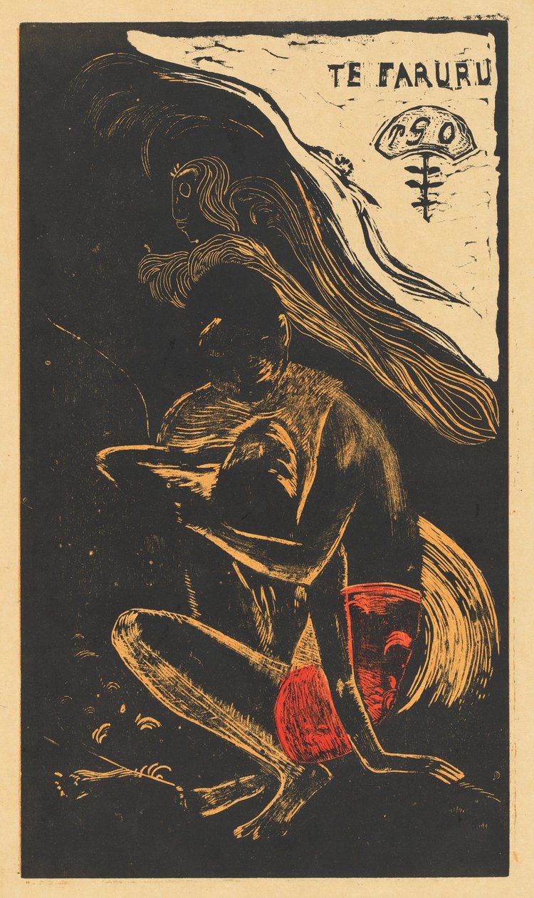 Te Faruru (They are Making Love Here) av Paul Gauguin