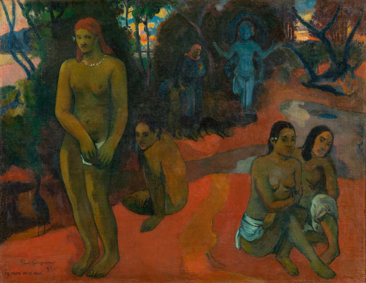 Te Pape Nave Nave (Delectable Waters) av Paul Gauguin