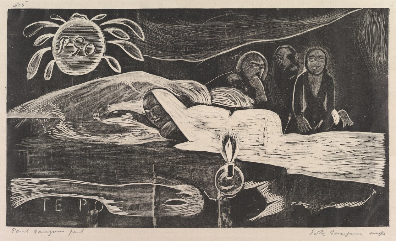 Te Po, 1893-yach. av Paul Gauguin
