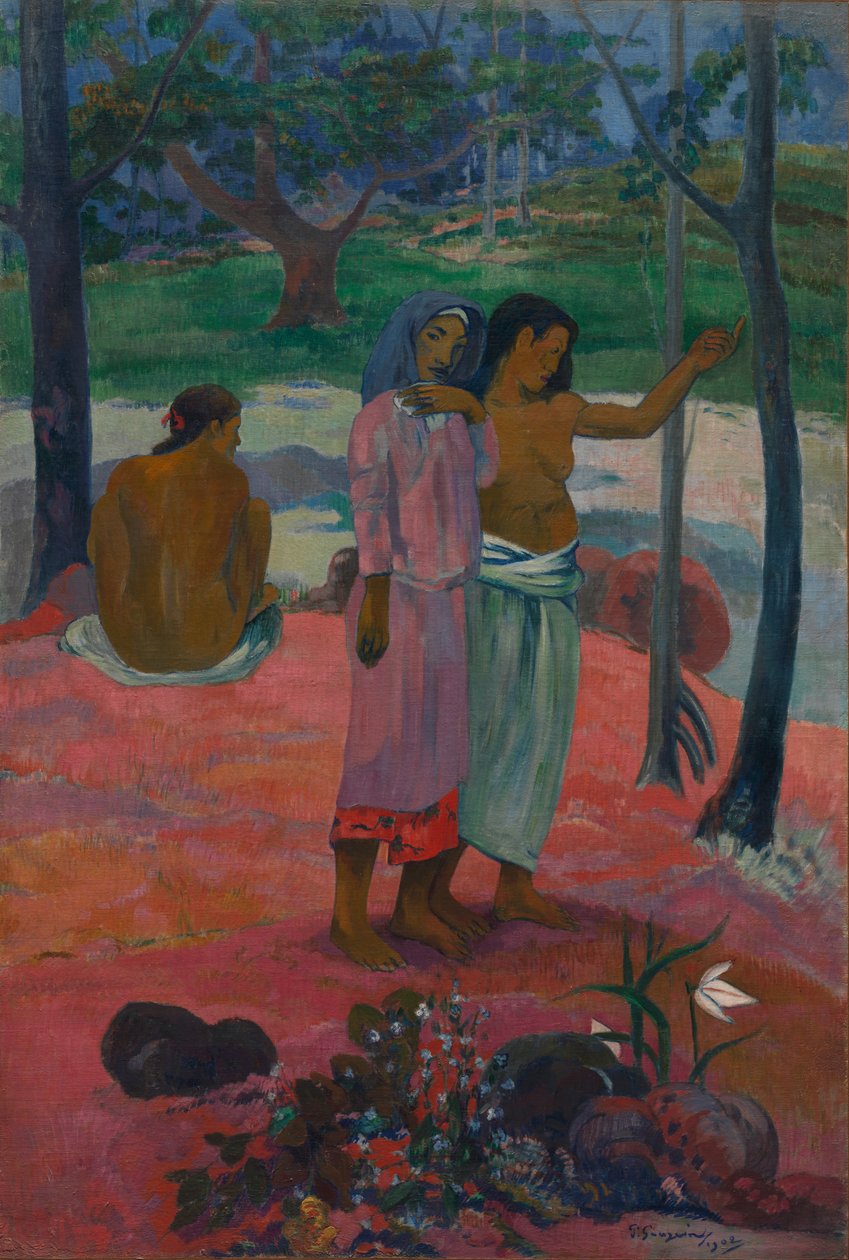 The Call, 1902. av Paul Gauguin