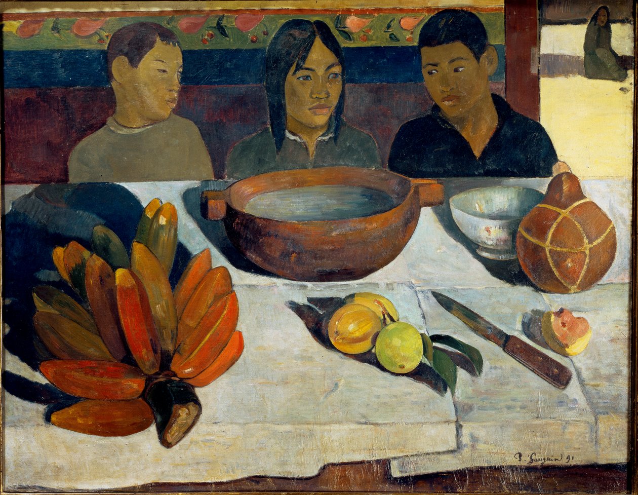Måltidet eller bananer av Paul Gauguin