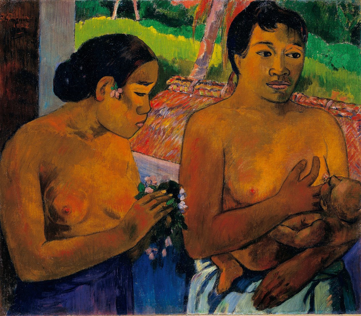 Offeret, 1902. av Paul Gauguin