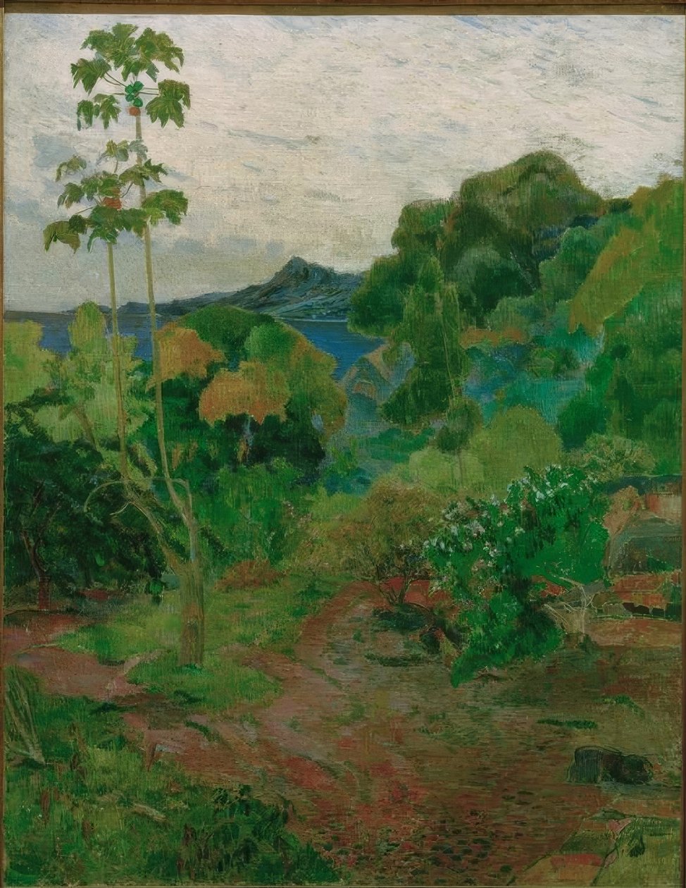Tropisk landskap av Paul Gauguin
