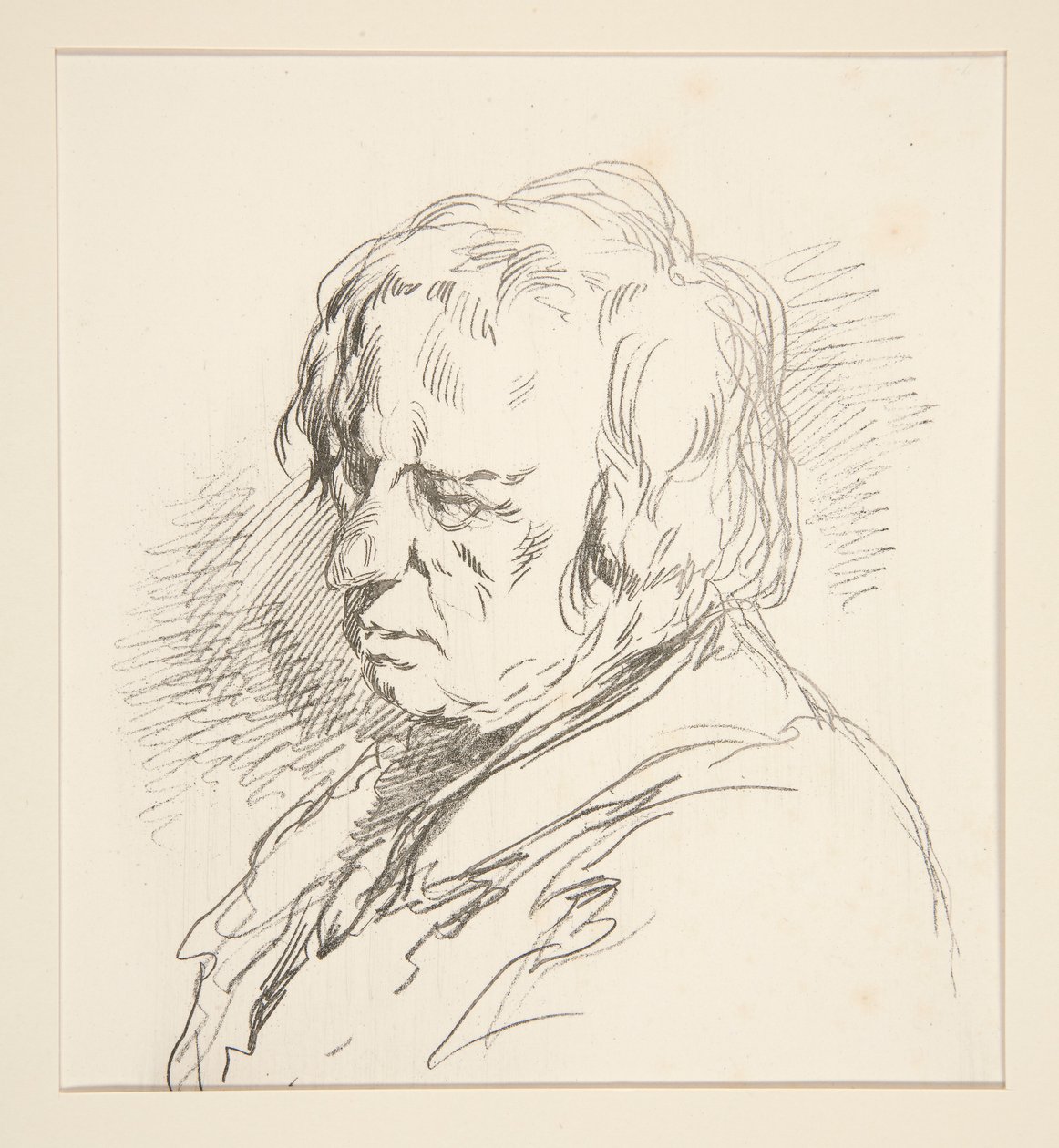 (BUST D av Paul Gavarni