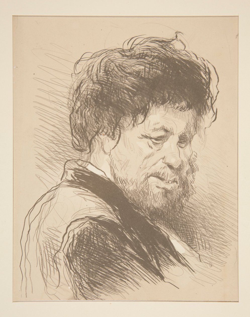 (BUST D av Paul Gavarni