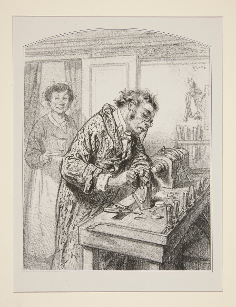 (RUND.) av Paul Gavarni