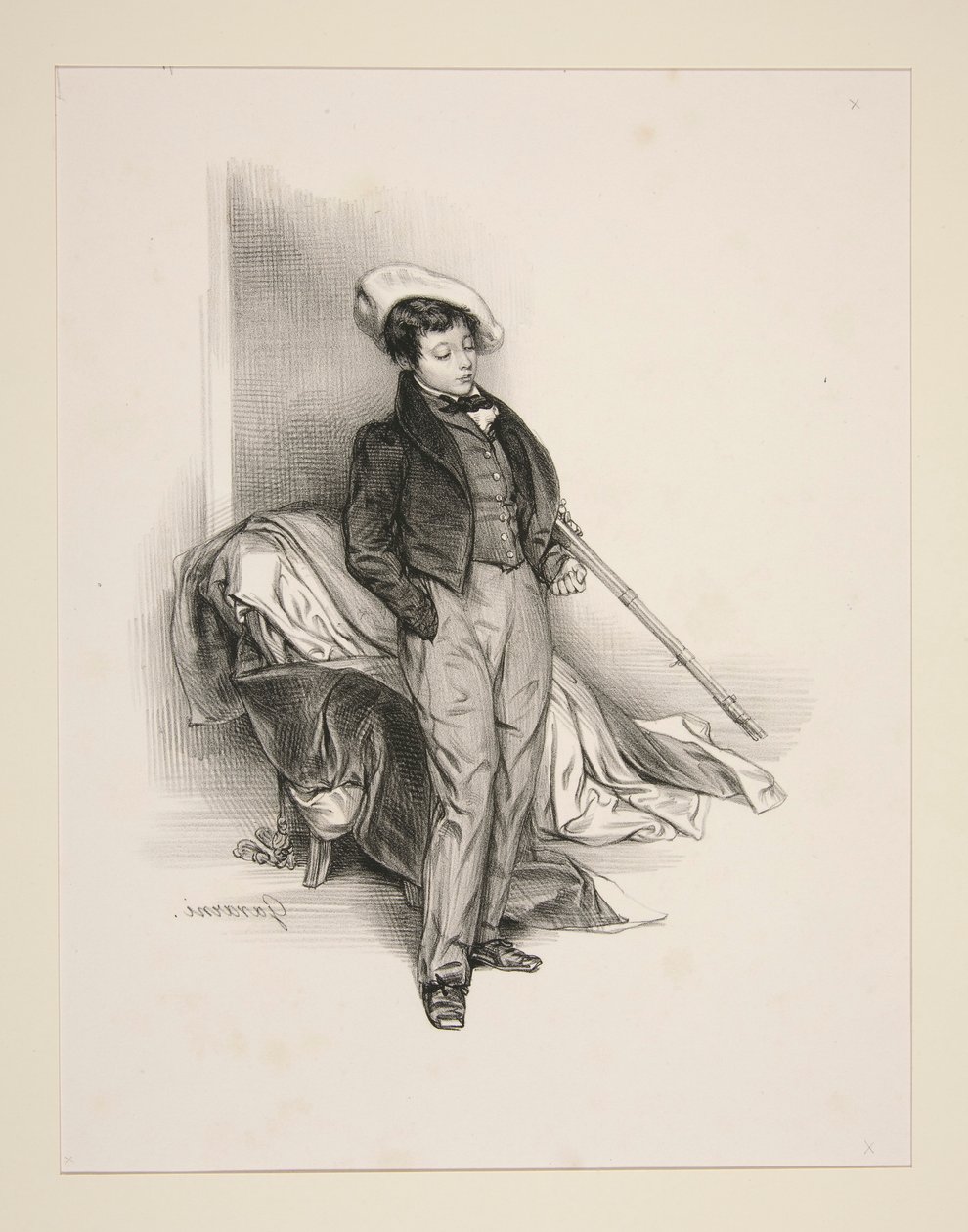 Alfred (Feydeau) av Paul Gavarni