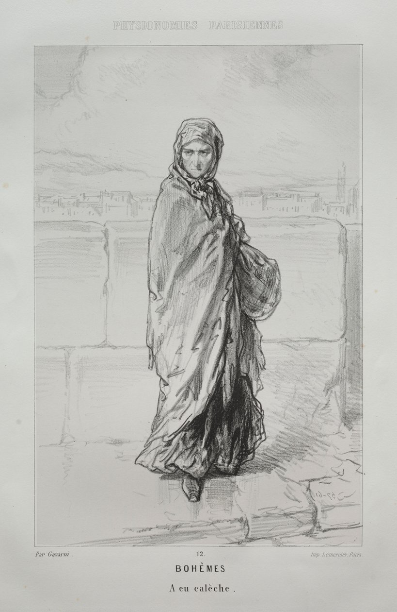 Bohemer av Paul Gavarni