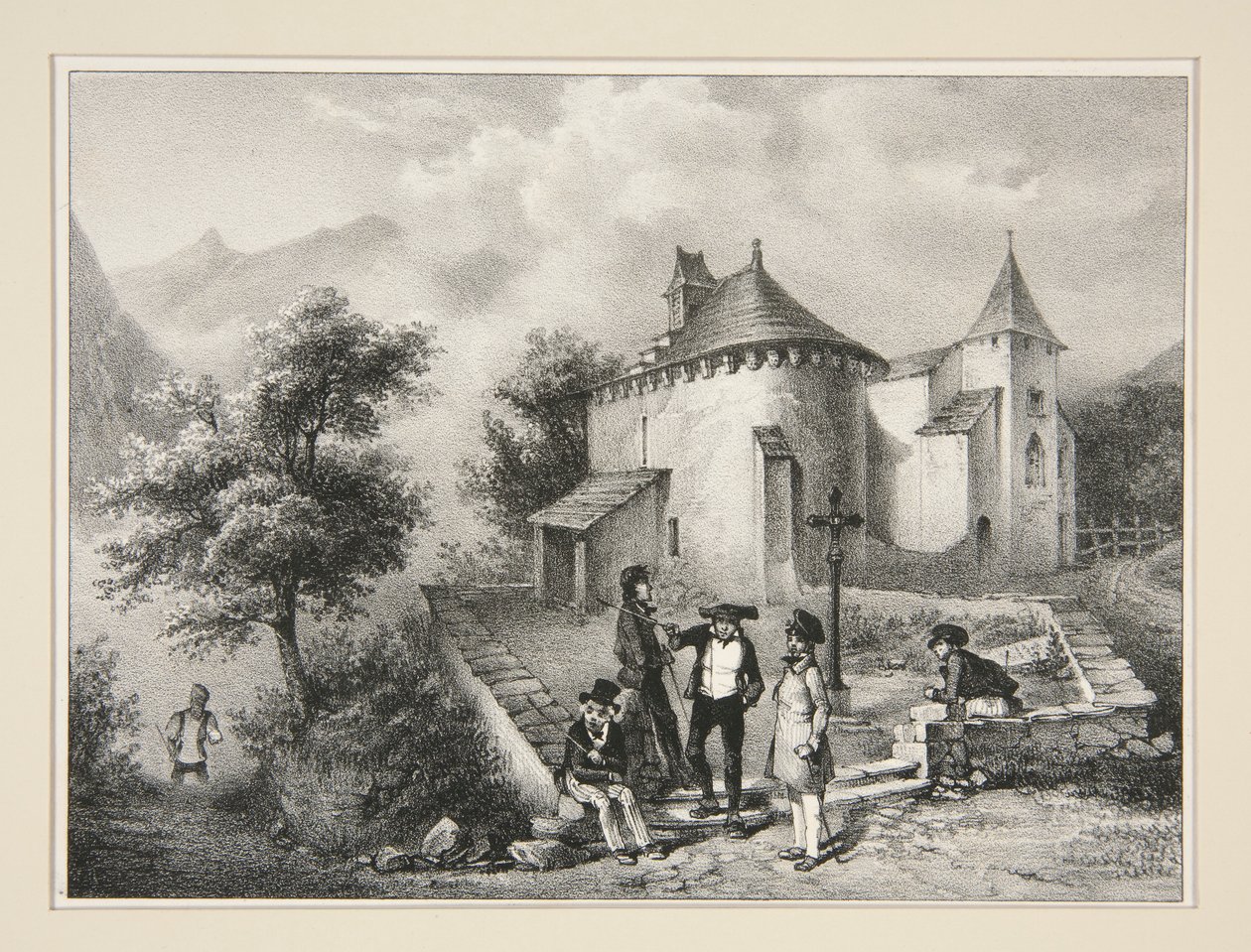 KAPELL D av Paul Gavarni