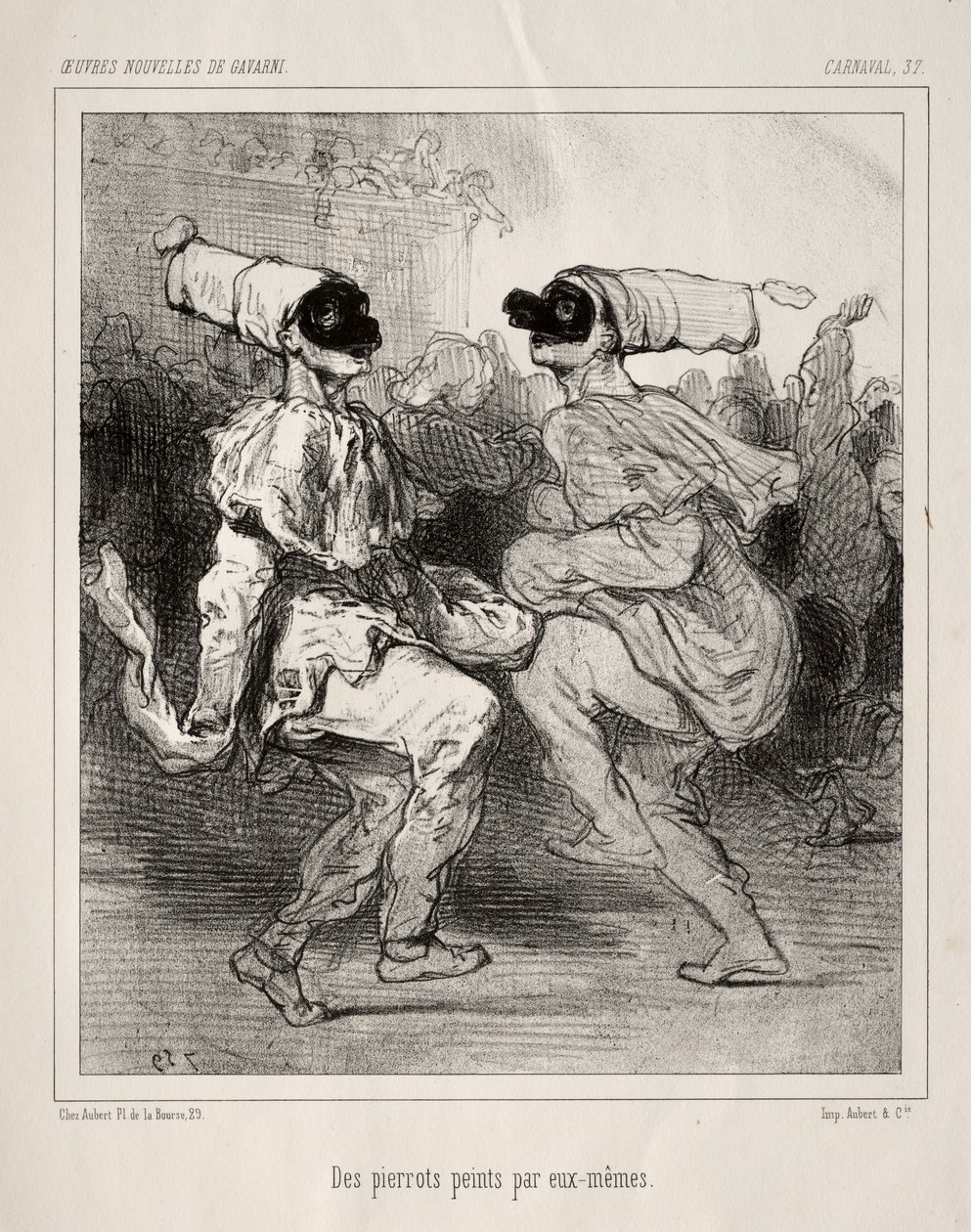 Karneval. av Paul Gavarni
