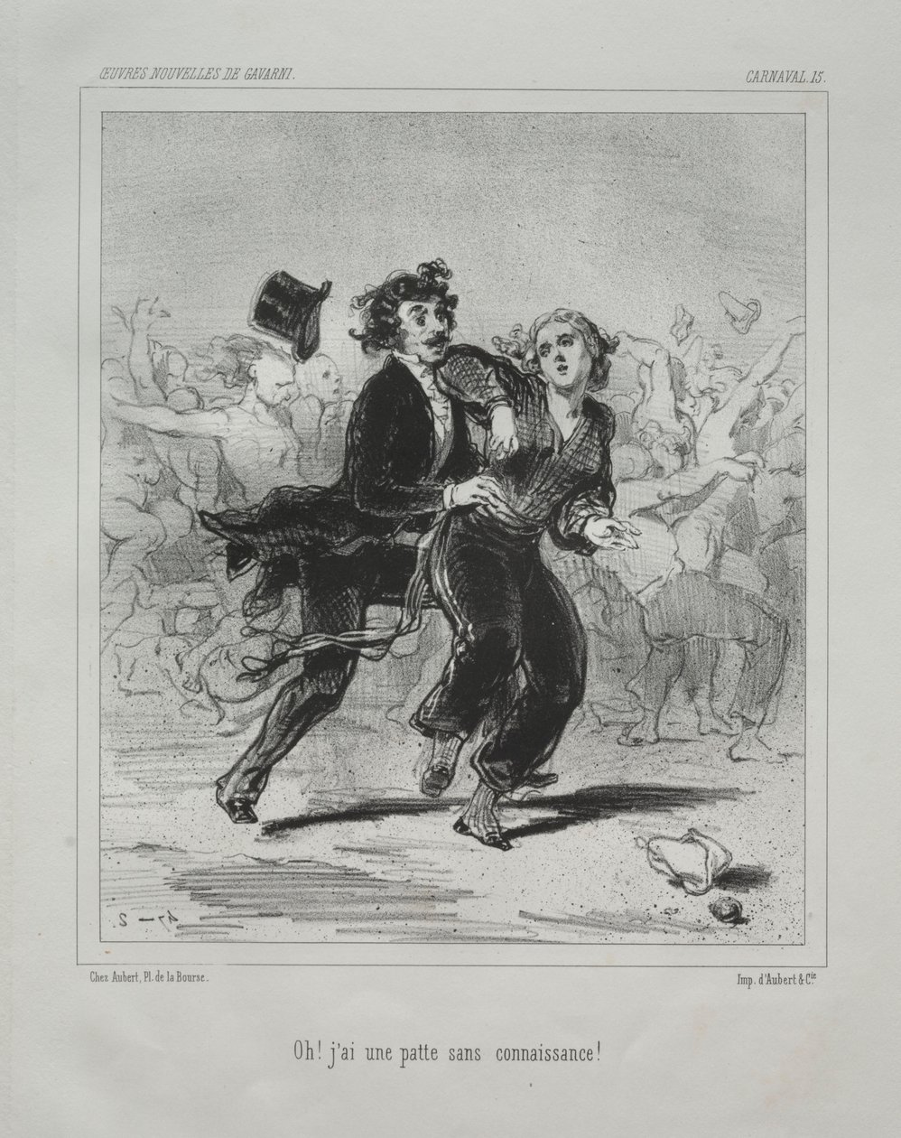 Karneval. av Paul Gavarni