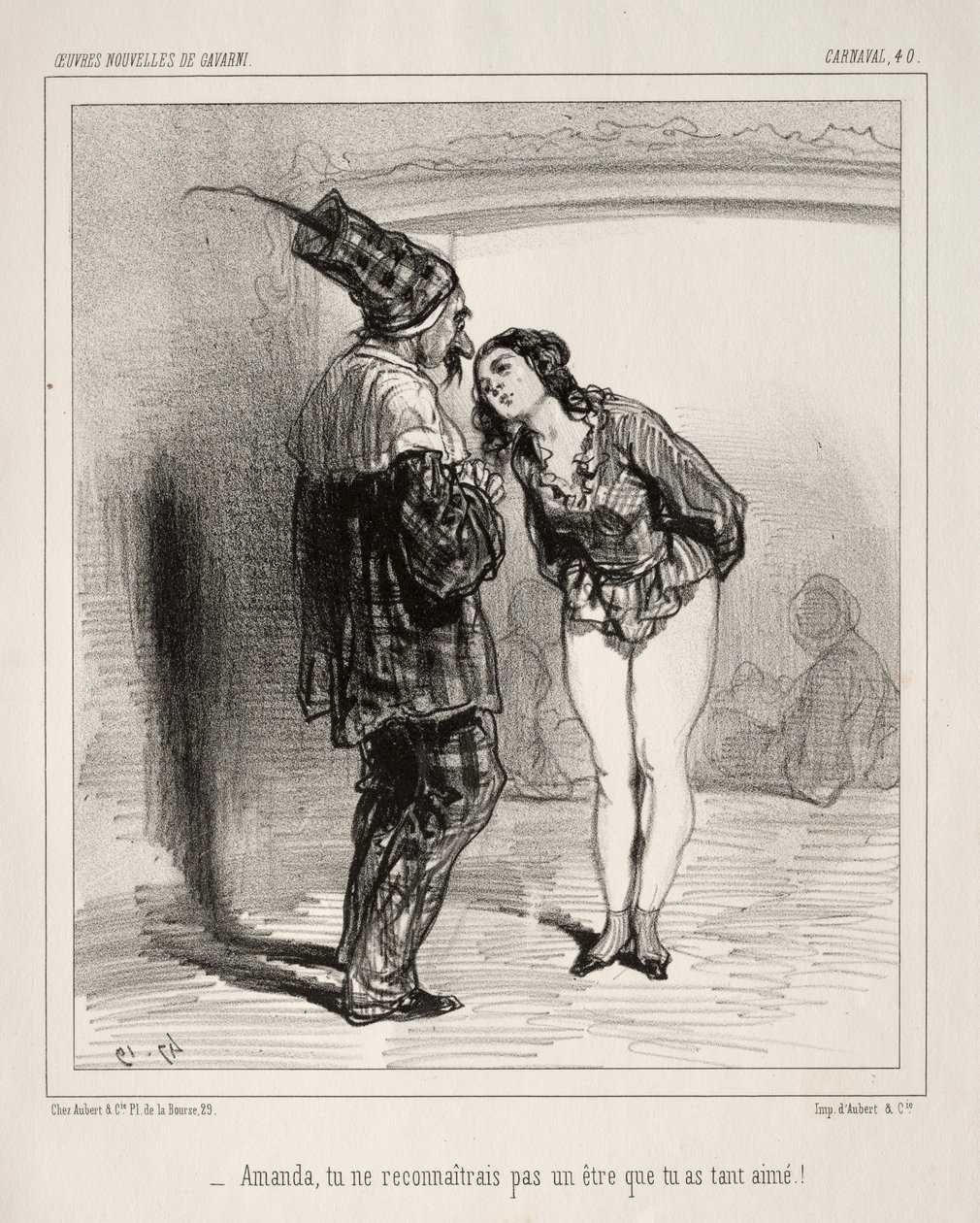 Karneval. av Paul Gavarni