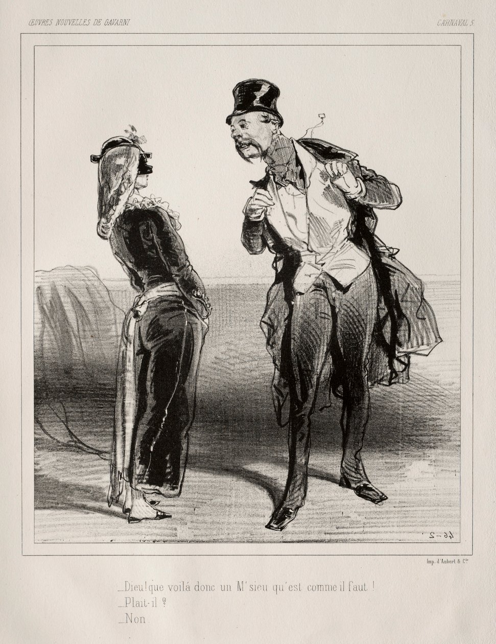 Karneval. av Paul Gavarni