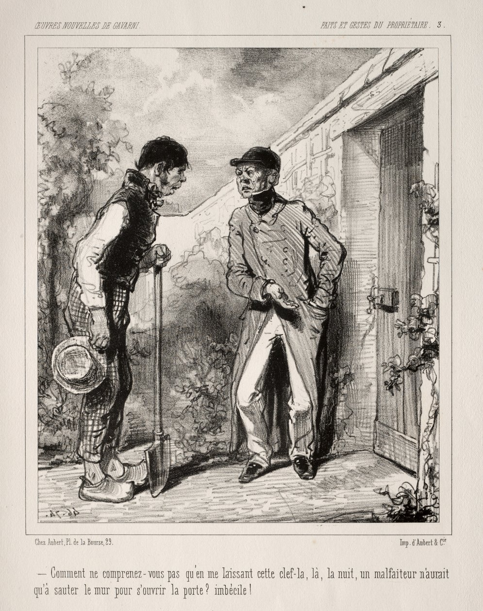 Handlinger og handlinger fra eieren av Paul Gavarni