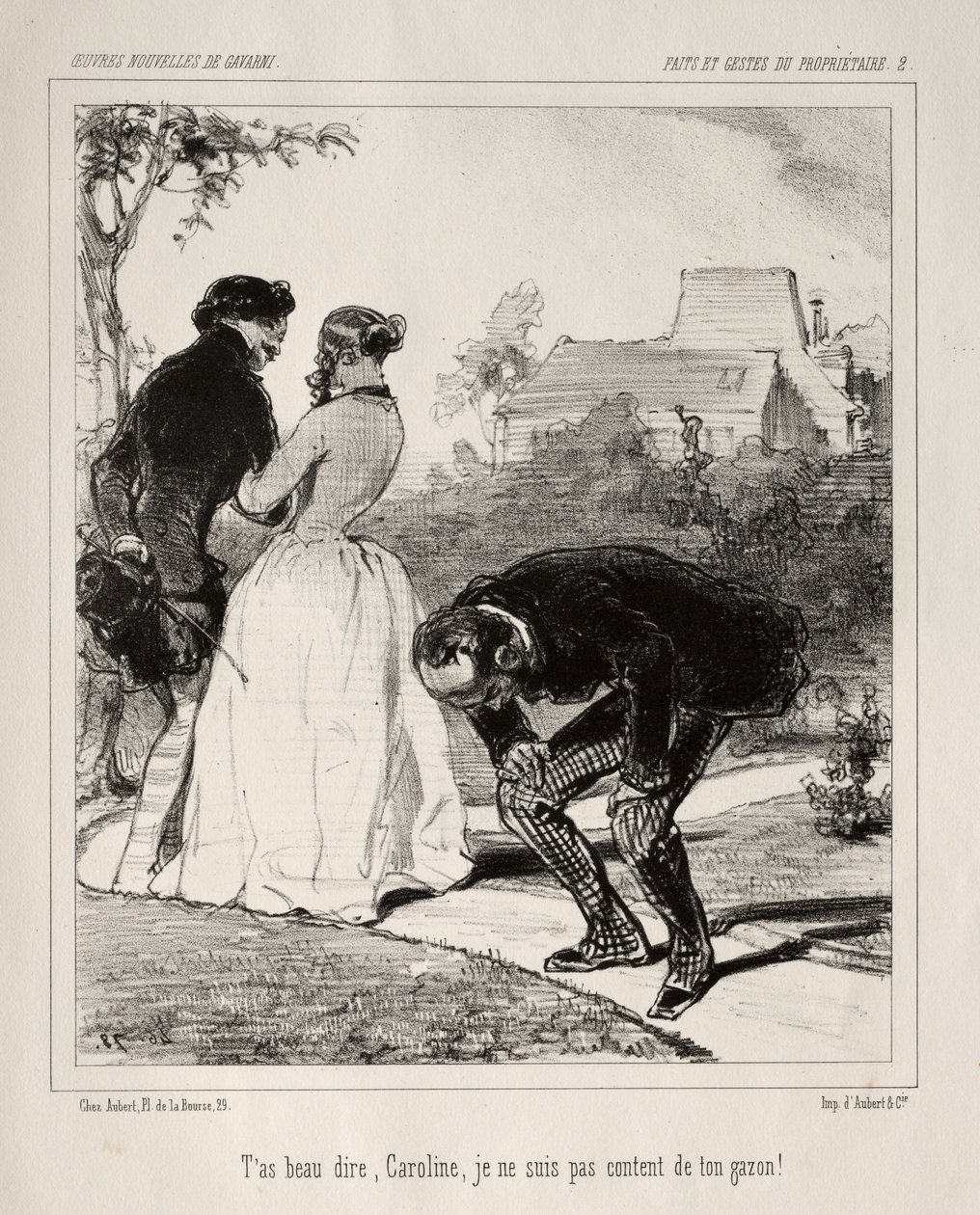 Handlinger og handlinger fra eieren. av Paul Gavarni