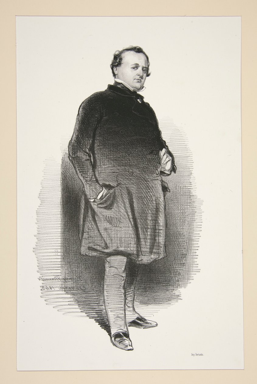 Henry Monnier av Paul Gavarni