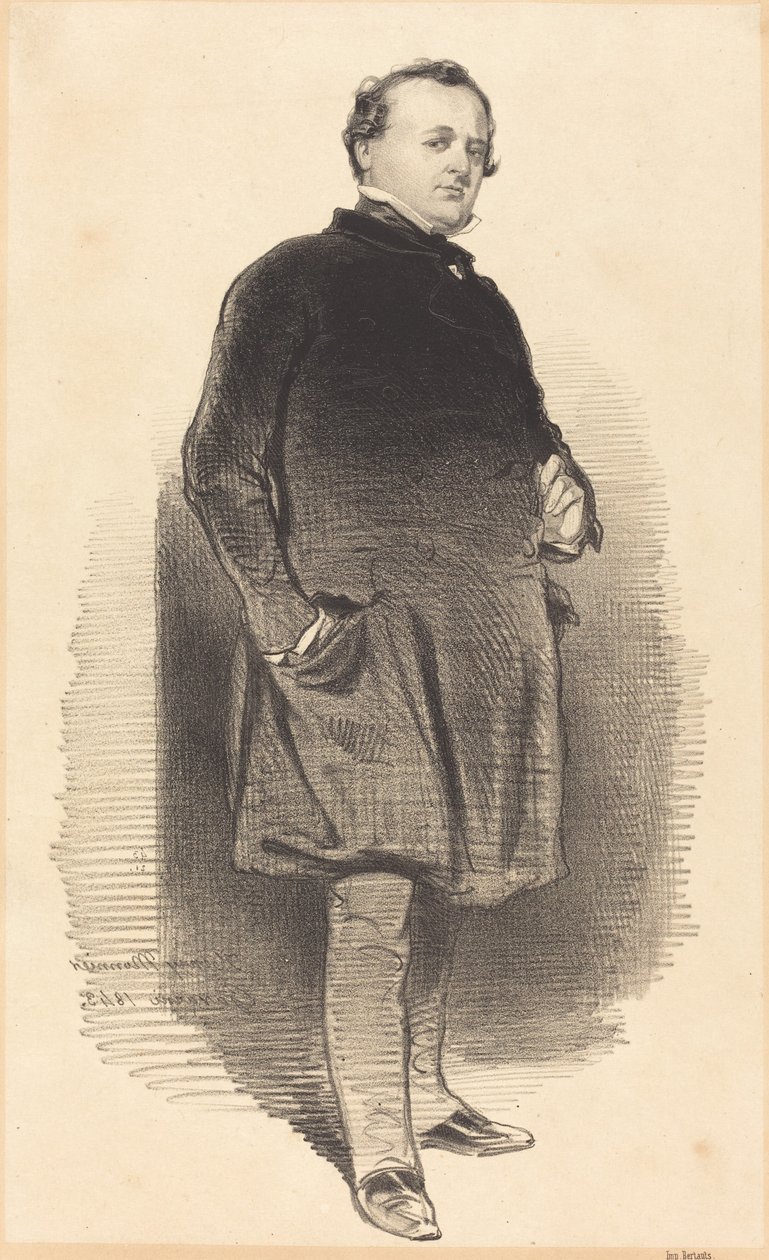 Henry Monnier av Paul Gavarni