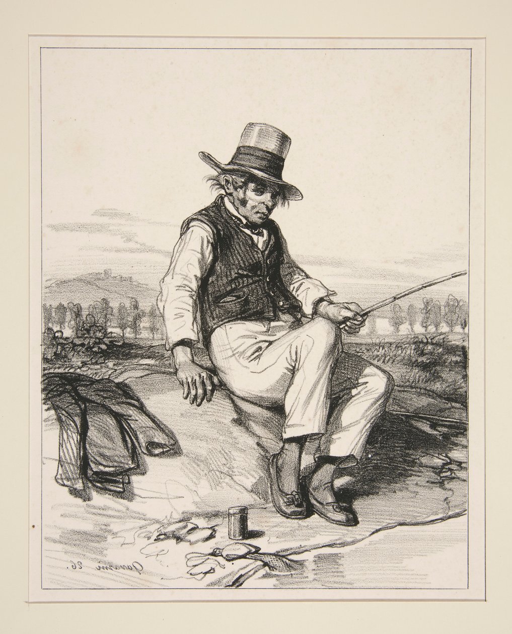 JEROME SAUVAGE, (kjent som Fader Belenfant). av Paul Gavarni