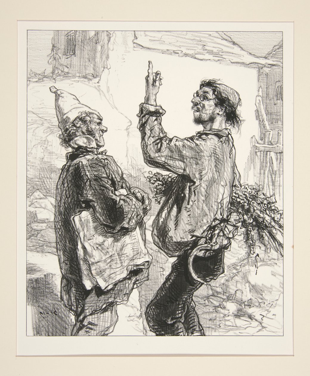 Herr ordfører, av Paul Gavarni