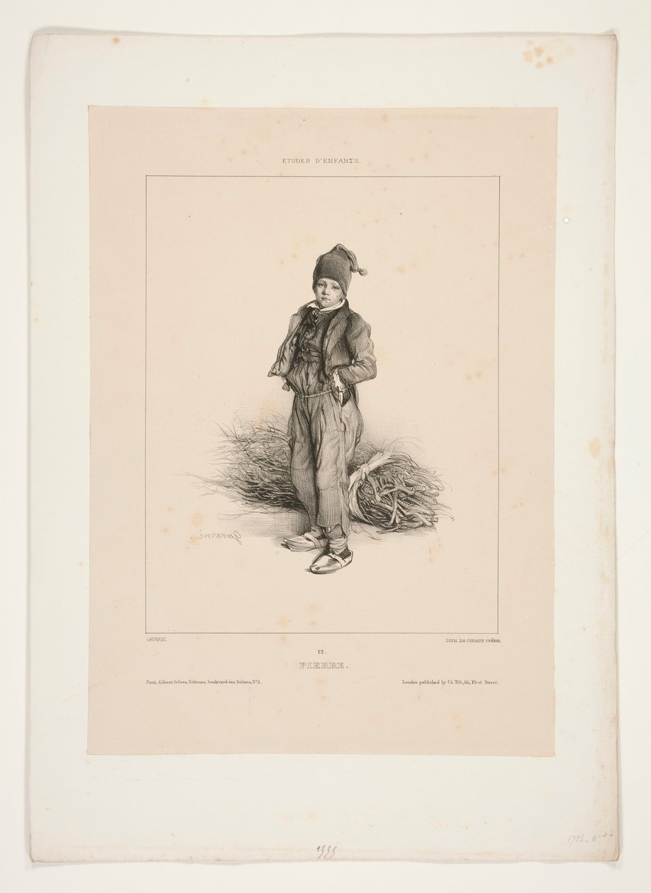 PIERRE. av Paul Gavarni