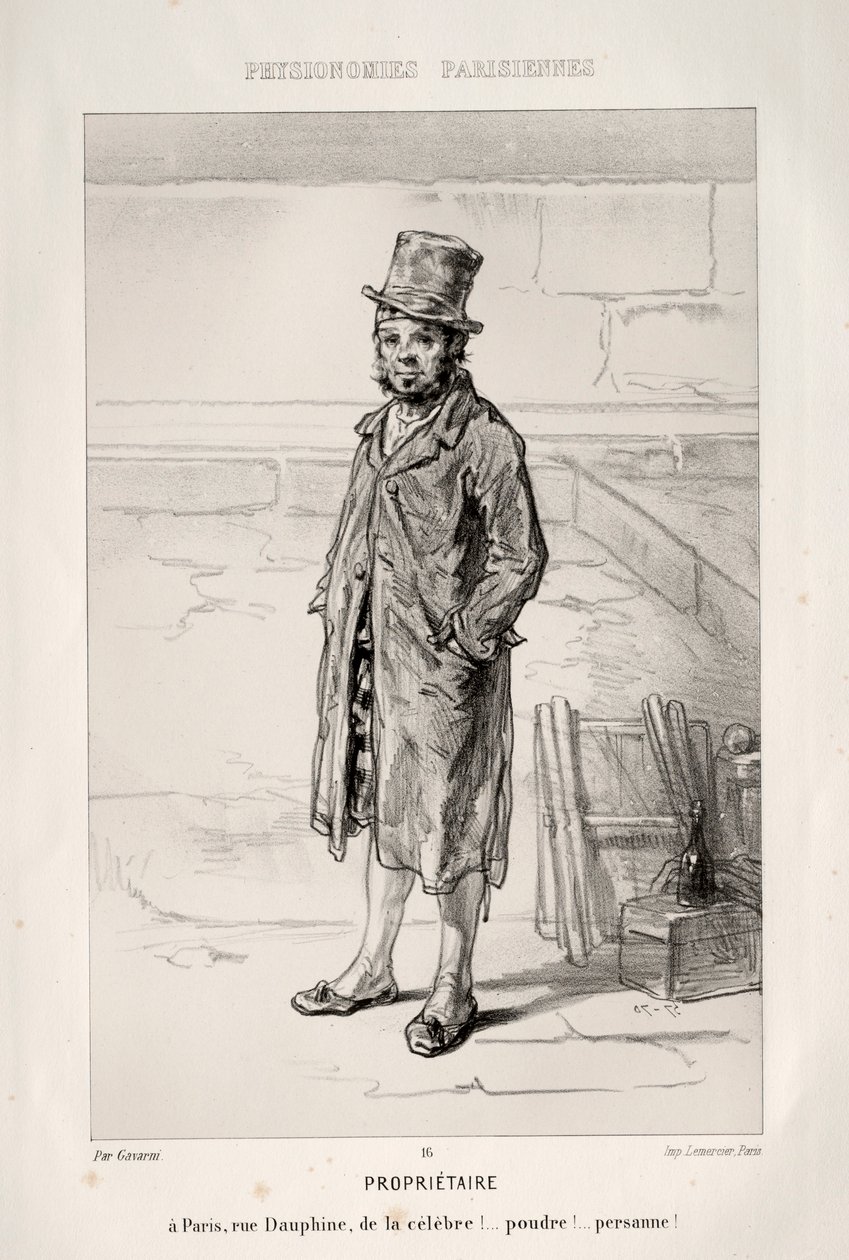 Eieren. av Paul Gavarni
