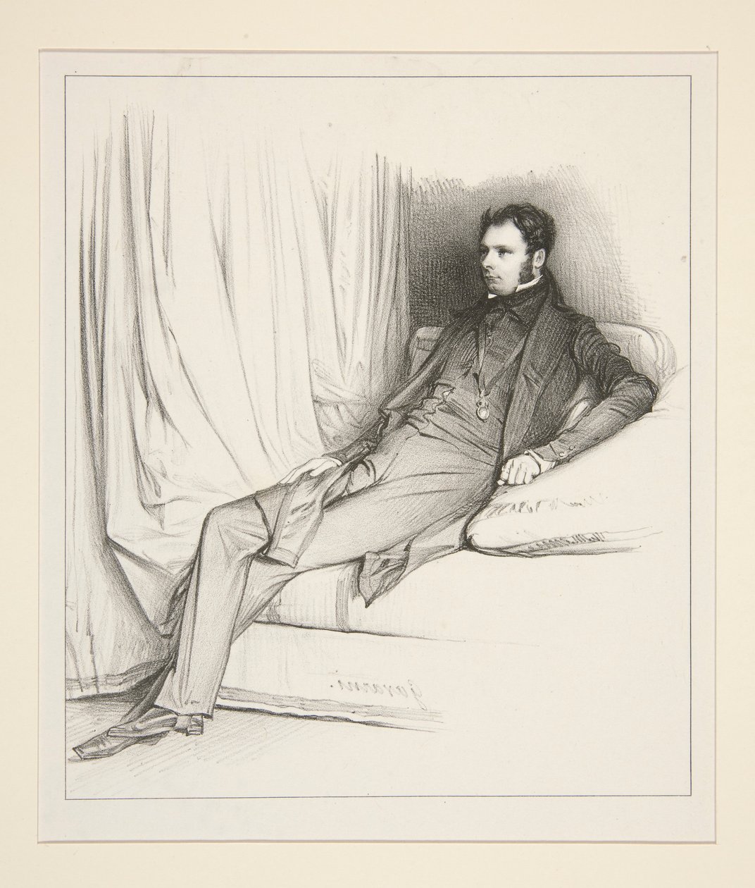 S. Henry Berthoud av Paul Gavarni