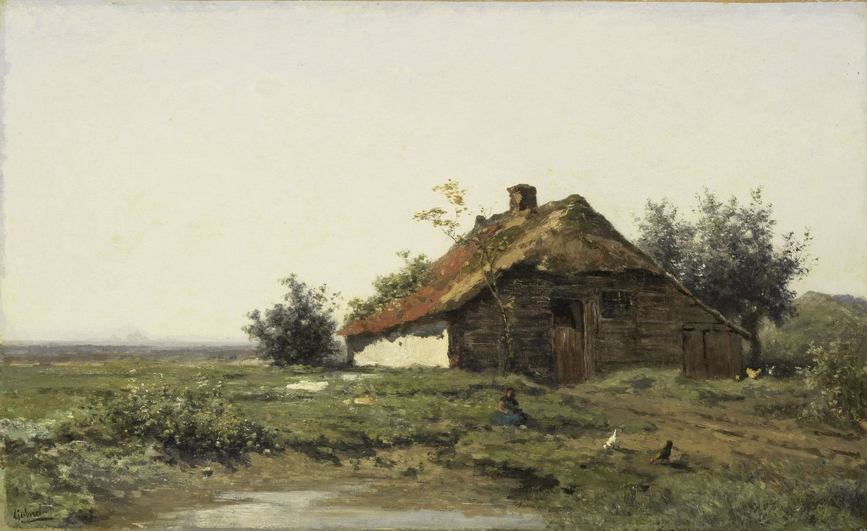 Gård i åpne mark av Paul Joseph Constantin Gabriel
