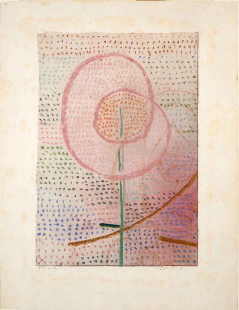 Blossoming, 1934. av Paul Klee