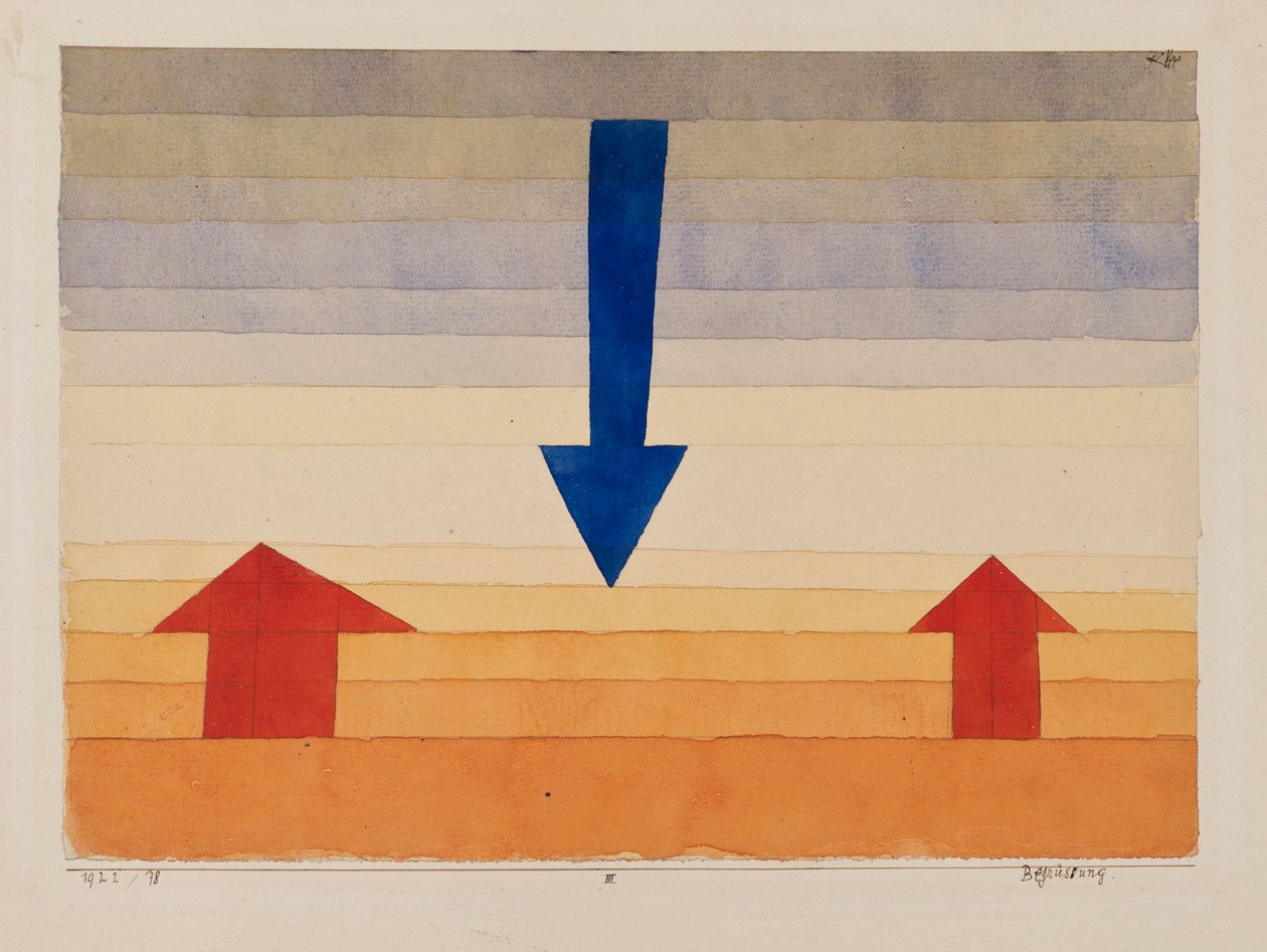 Hilsen, 1922. av Paul Klee