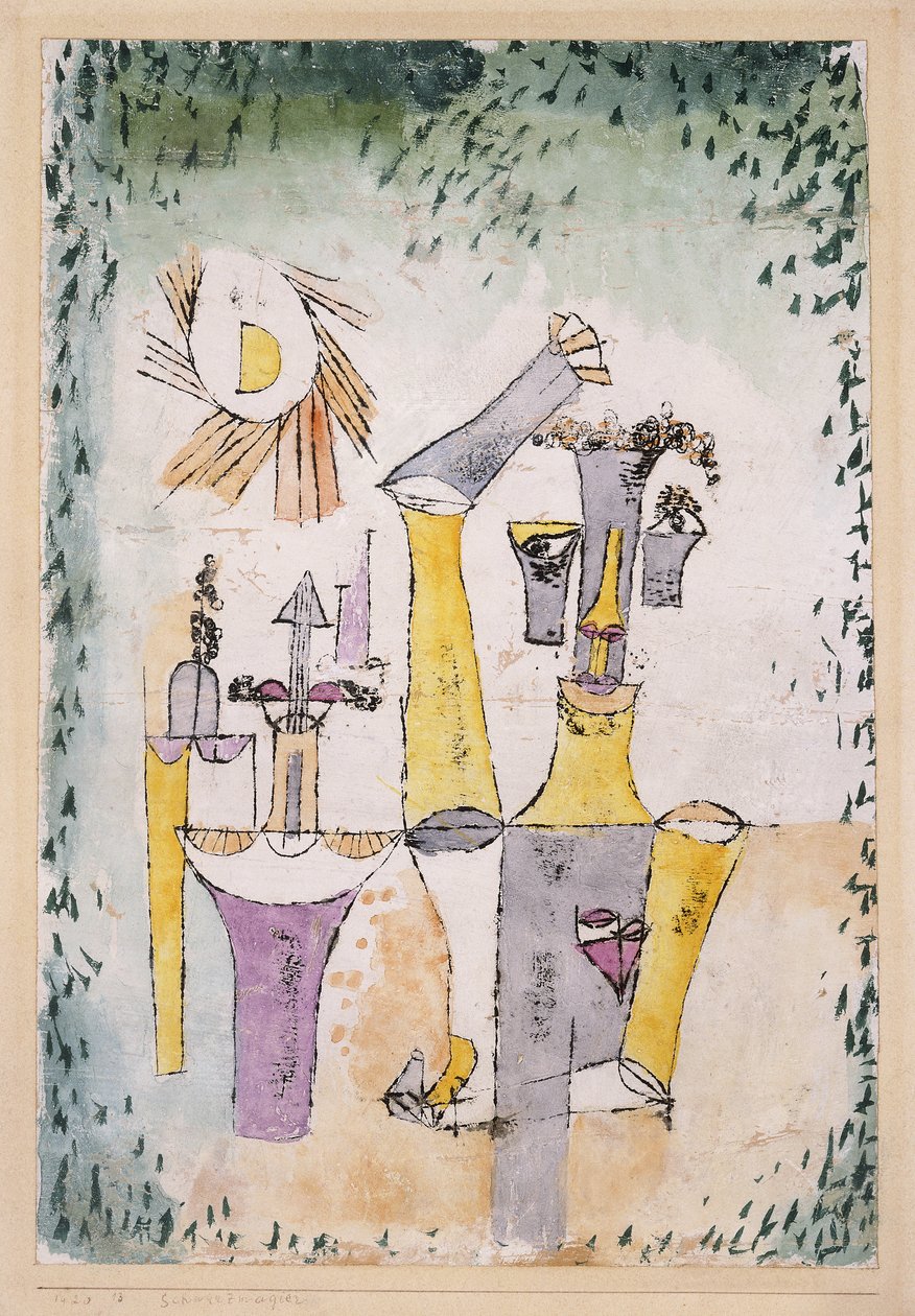 Svart magi; Schwarzmagier av Paul Klee