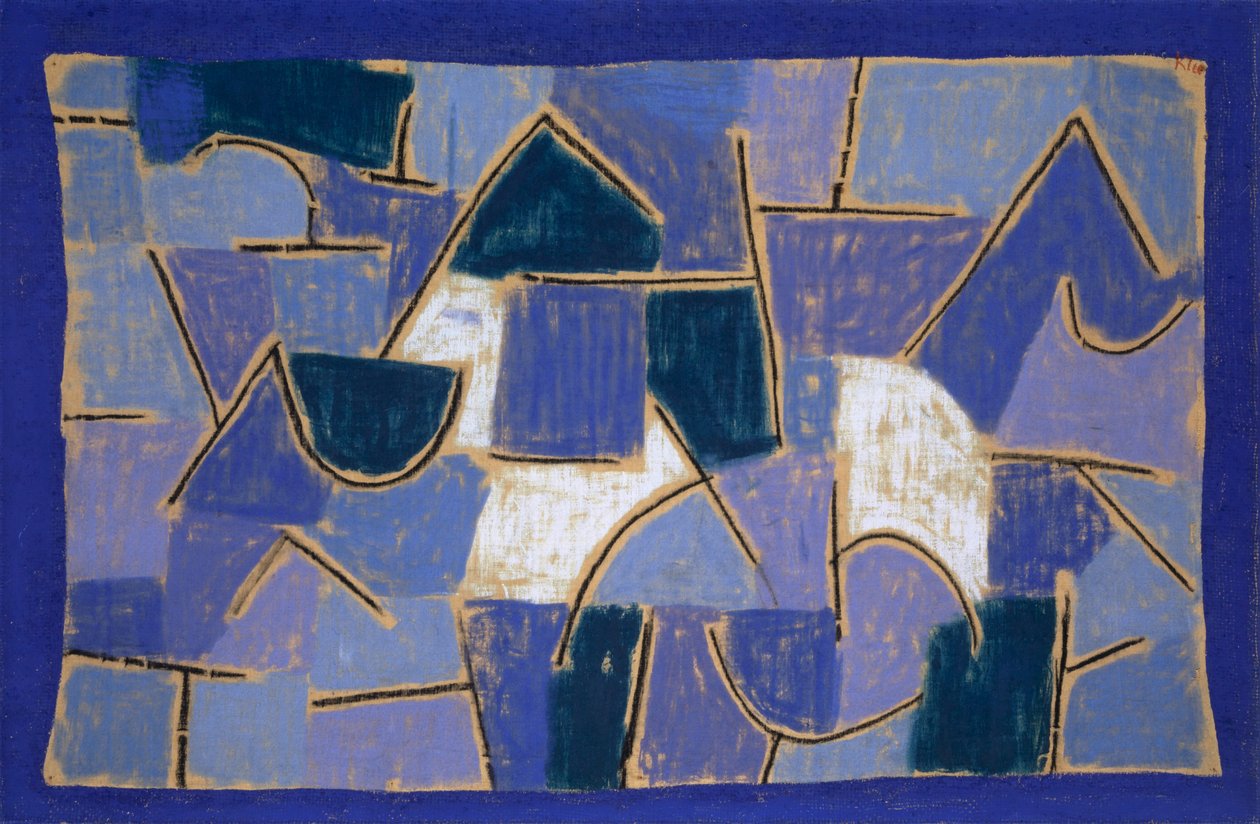 Blå natt av Paul Klee