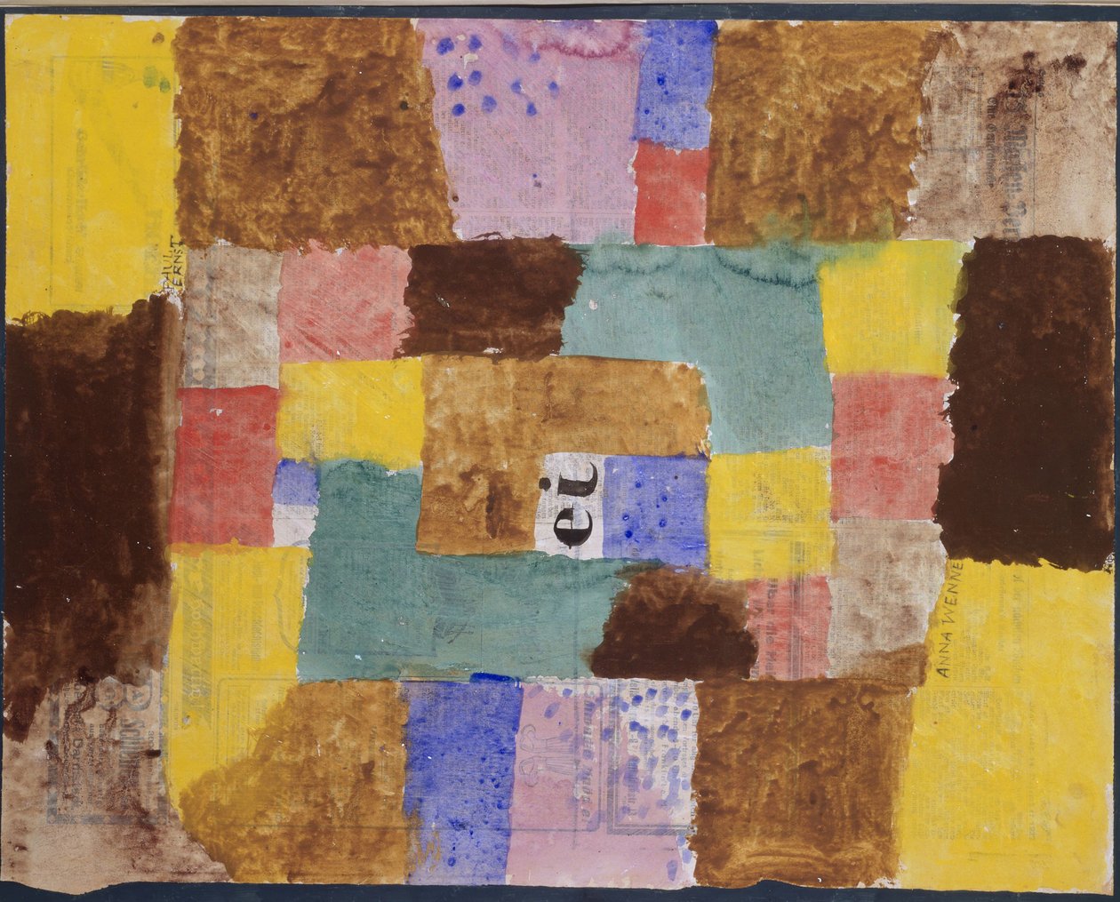 Sentrifugalminne, 1923 av Paul Klee