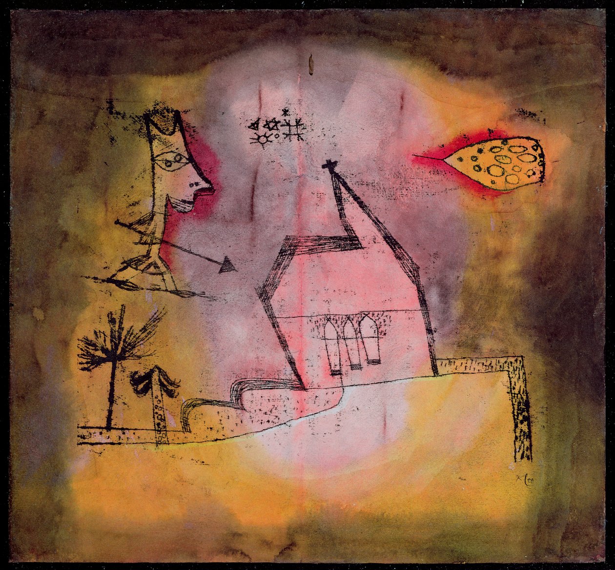 Kapell skjelver av Paul Klee