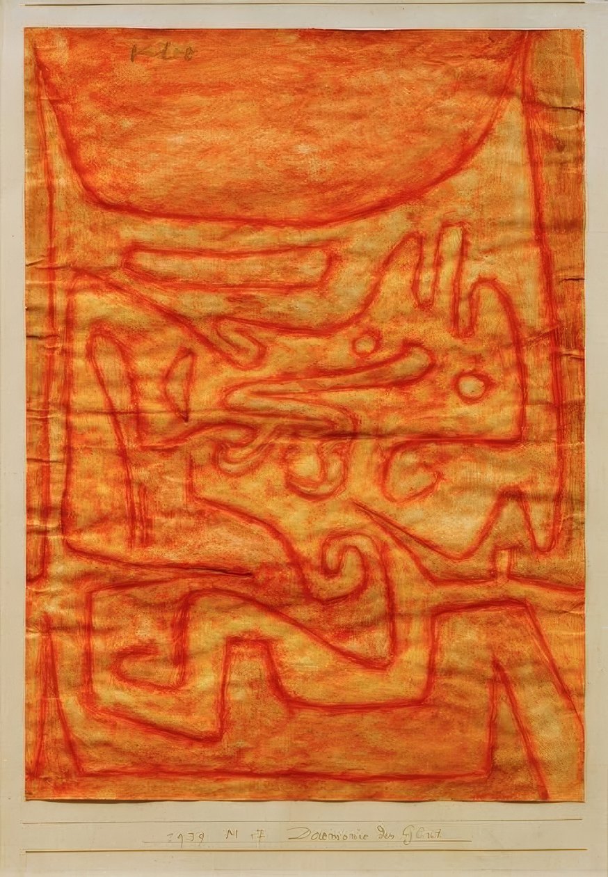 Daemony of Embers av Paul Klee